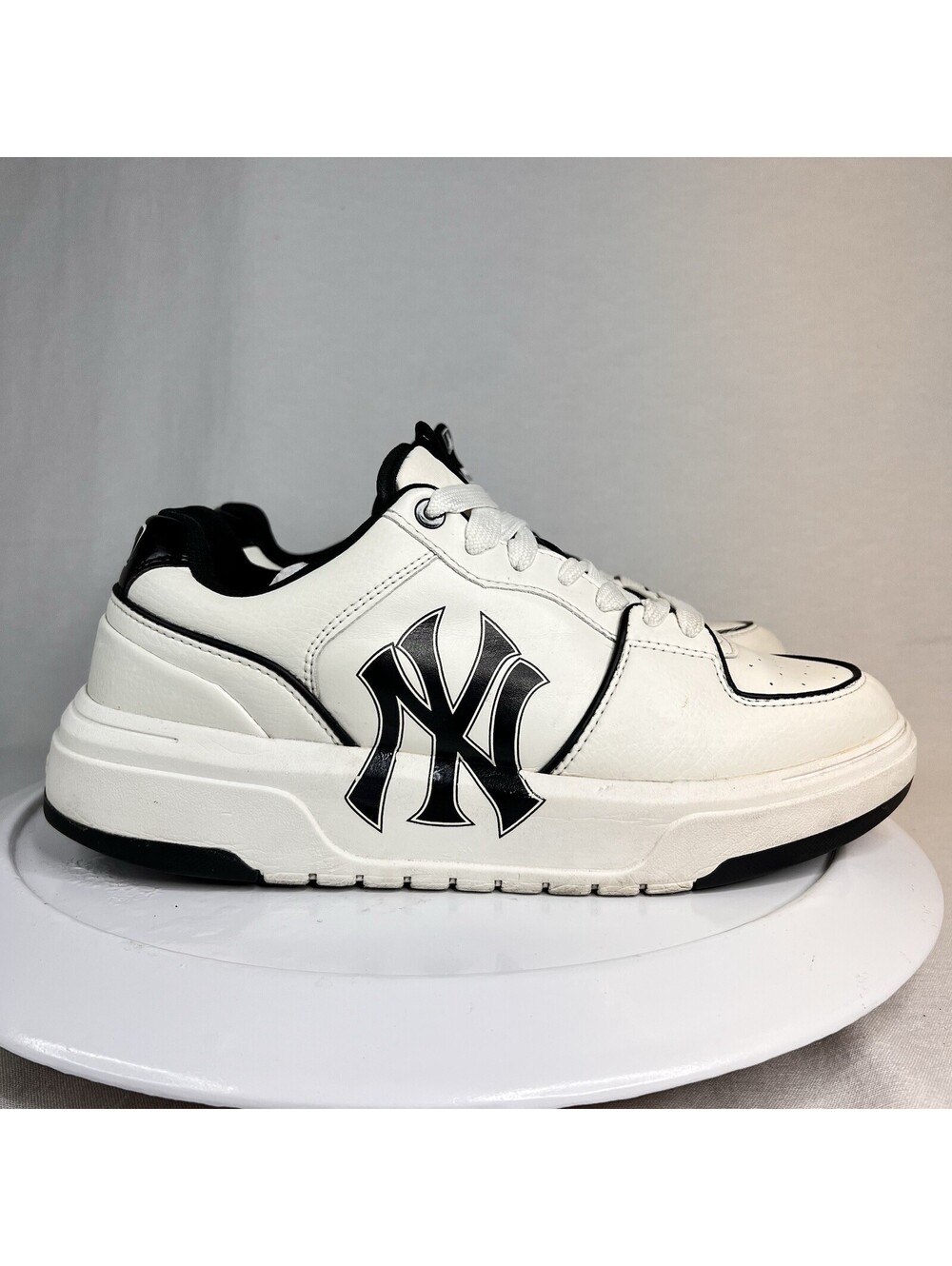 MLB Chunky Liner New York Yankees Off White 3ASXCA12N Men’s Size 11